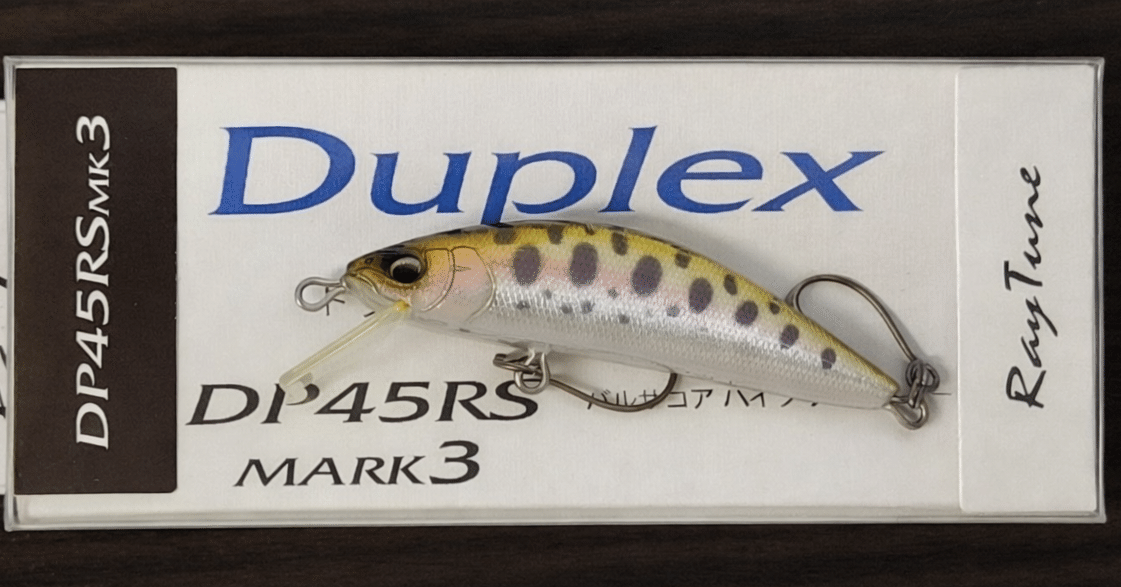 お気に入りのルアー「Ray Tune DP45RS Mark3」｜TROUT FREAK