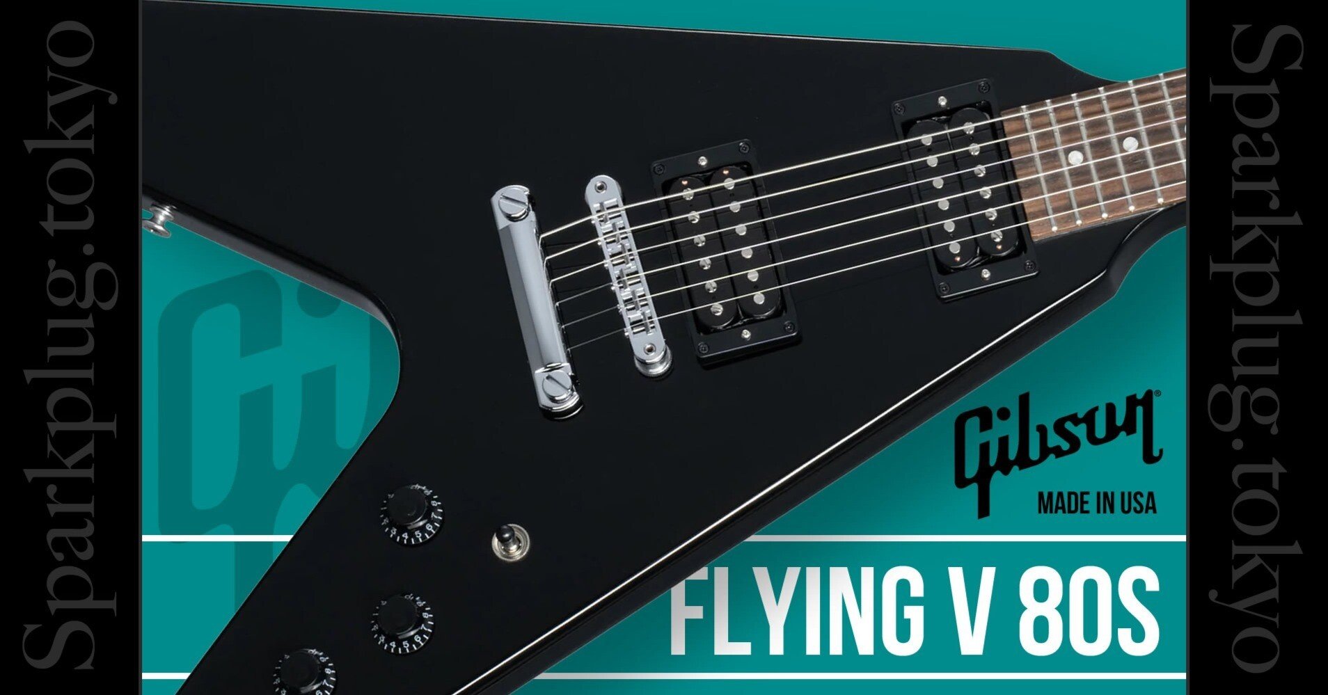 80sの熱い情熱再び！ギブソンによる1980sスタイル・フライングV