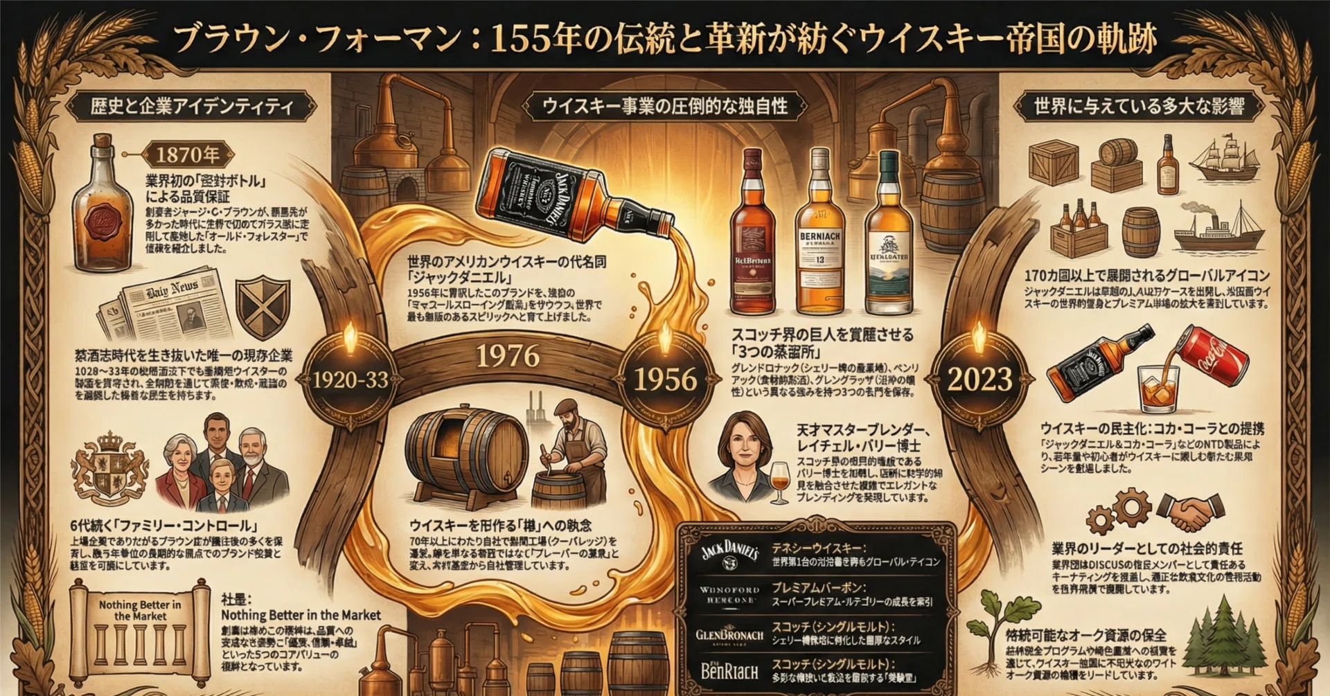 ウイスキー短編小説225：ウイスキー企業を知る：ブラウン・フォーマン