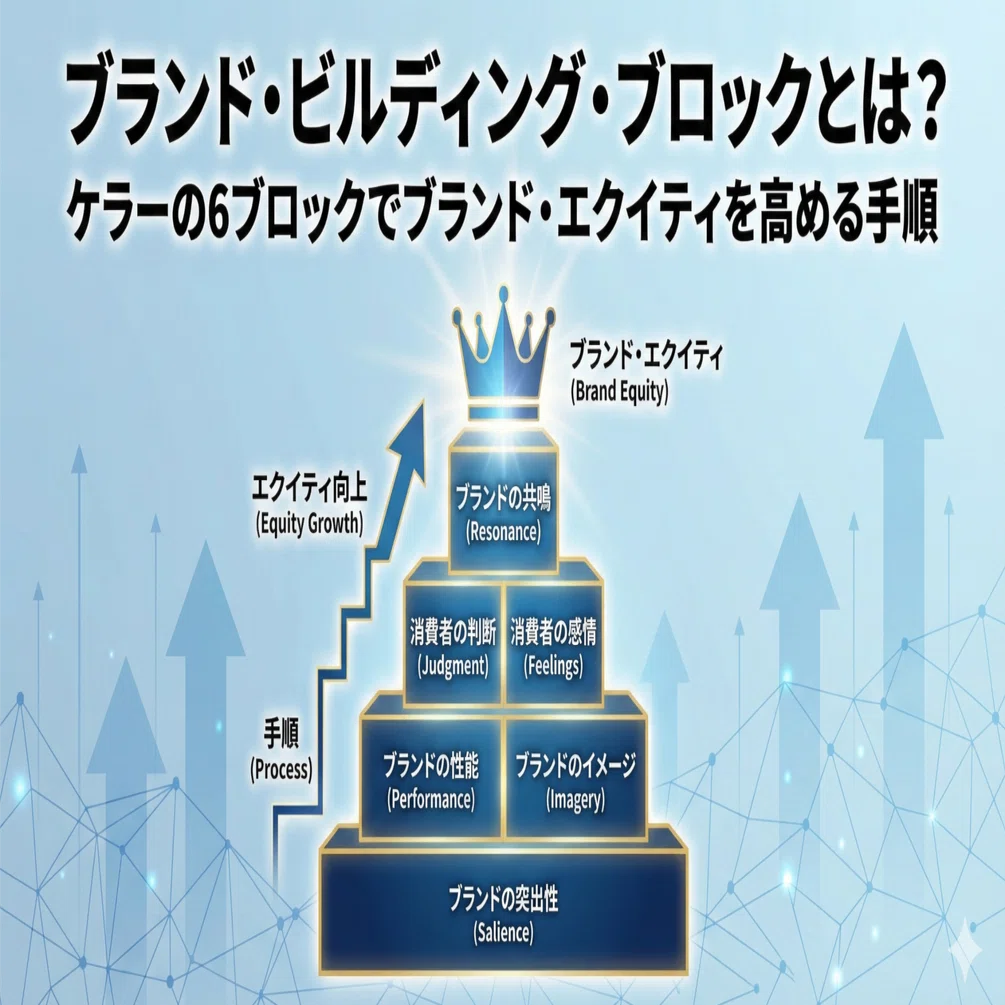 ブランド・ビルディング・ブロックとは？ケラーの6ブロックでブランド