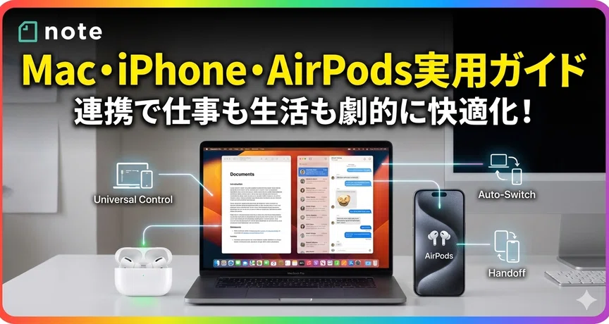 Apple実用ノート｜YASUO-JP｜note