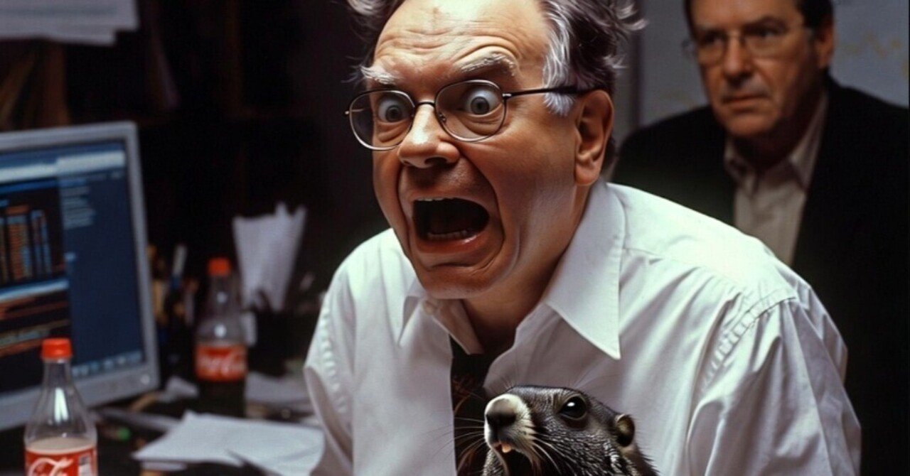 🔥夜中の2時にオフィスに乱入してきたミスター・マーケットと、机の下から出てきたマーモットに人生を説教された話🔥｜Tamaking with Kou