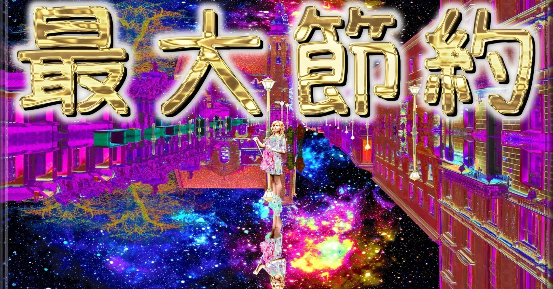 日記「最大節約」｜ジョー「鏡面反射のデジタルアートブログ」(鈴木穣)