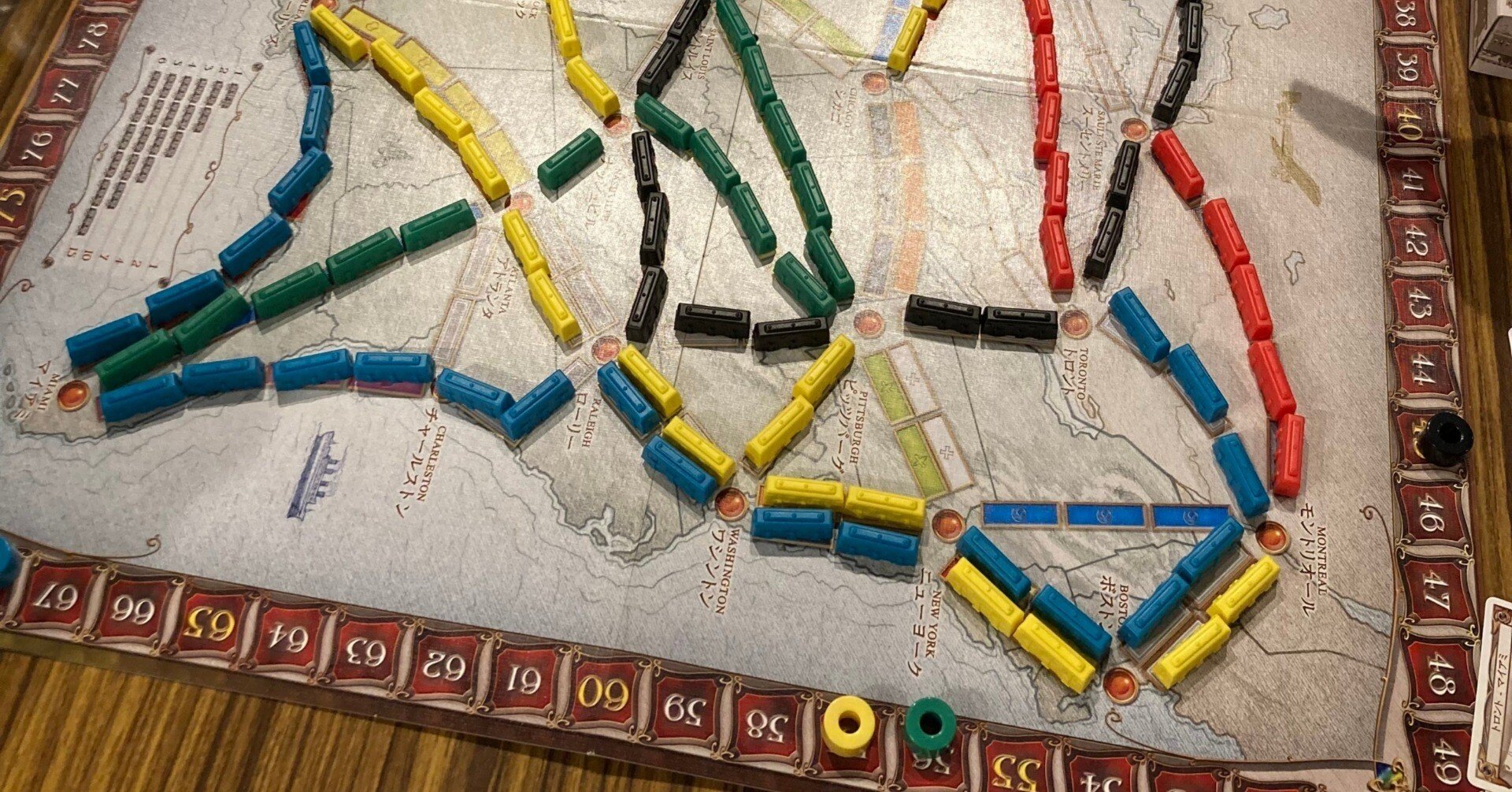 チケット・トゥ・ライド』プレイレポ。勝負は最後までわからない面白さ