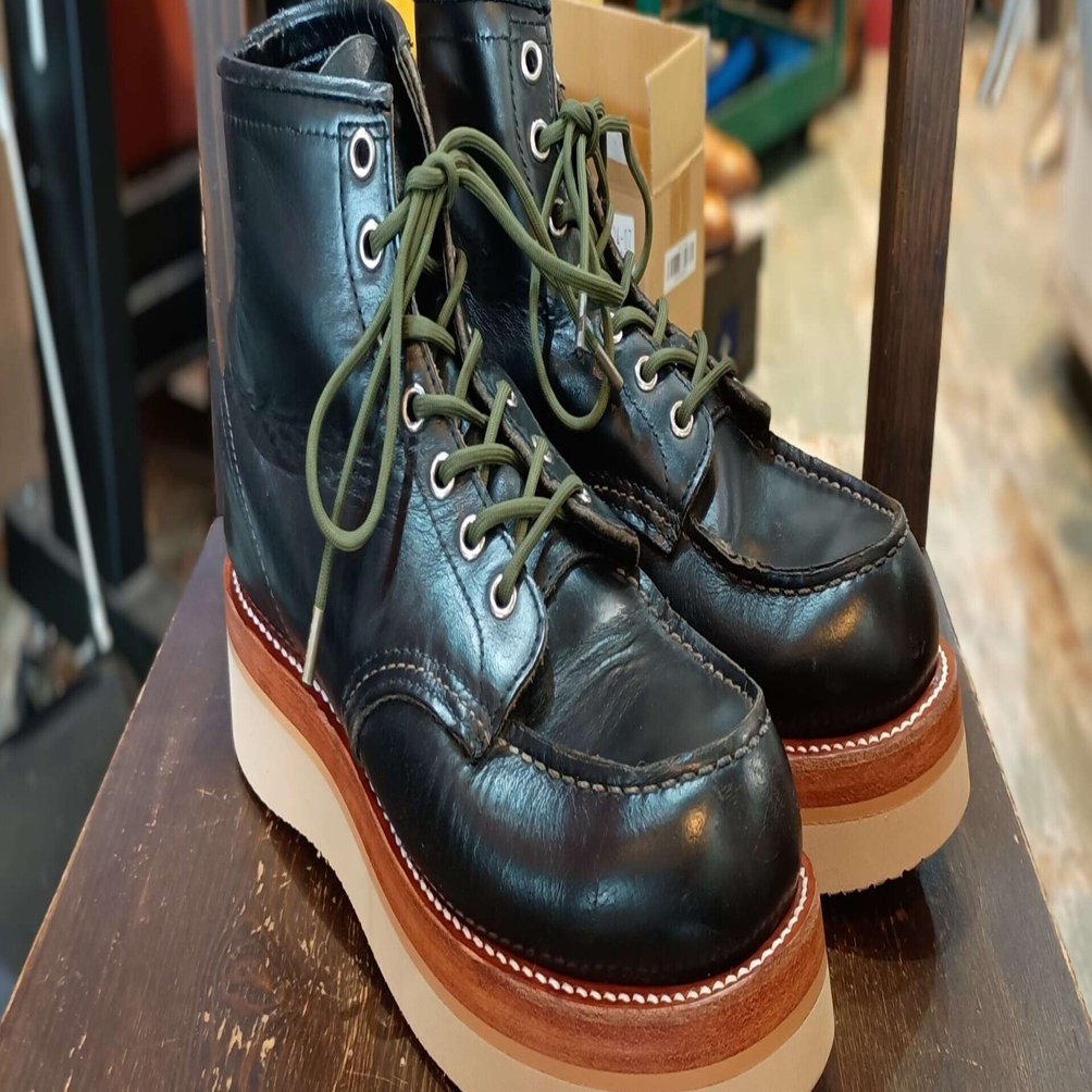 Resole/ソールカスタム】Red Wing#8179+vibram#2021｜CREA Repair