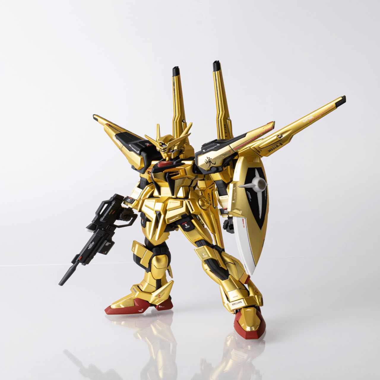 メッキ加工のキットをメッキを落とさずカッコよく仕上げる（HGシラヌイ