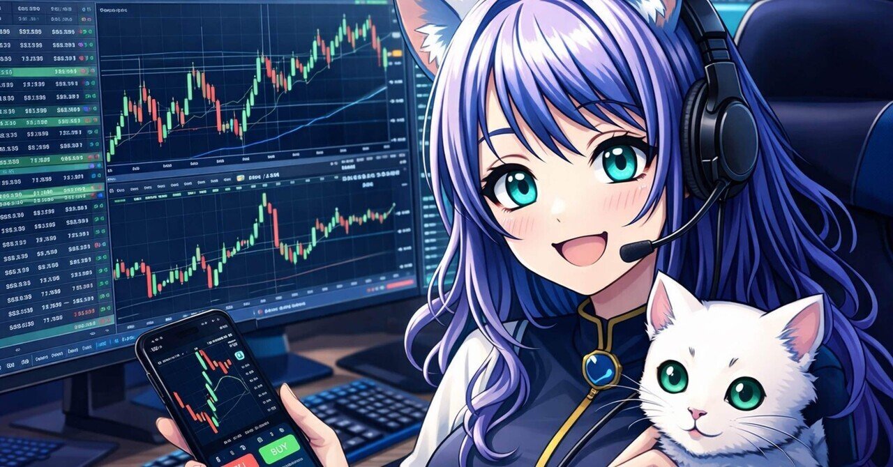 勝てるトレーダーになるためのステップアップ講座⑧～価格が動く本当の仕組み(TakerとMaker)～｜ねこ娘(*ΦωΦ*)