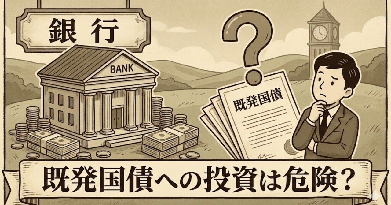 既発国債への投資は危険？｜左門至峰