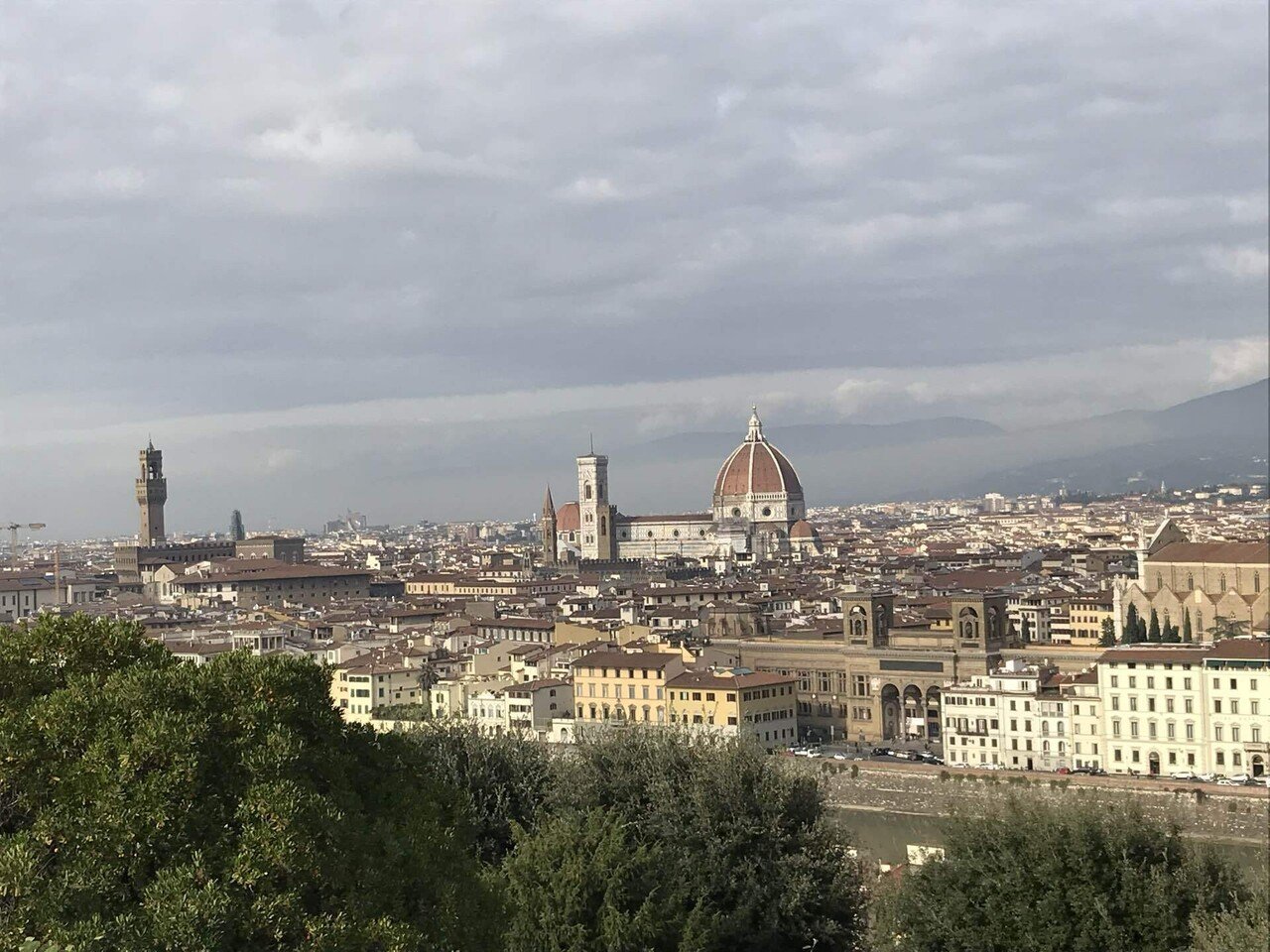 旅行｜イタリア｜🇮🇹｜フィレンツェ｜ミケランジェロ広場｜ダビデ像
