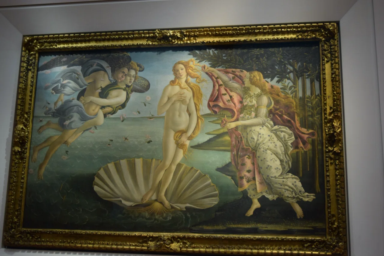油絵ミケランジェロ広場より 旅行｜イタリア｜🇮🇹｜フィレンツェ｜ミケランジェロ広場｜ダビデ像
