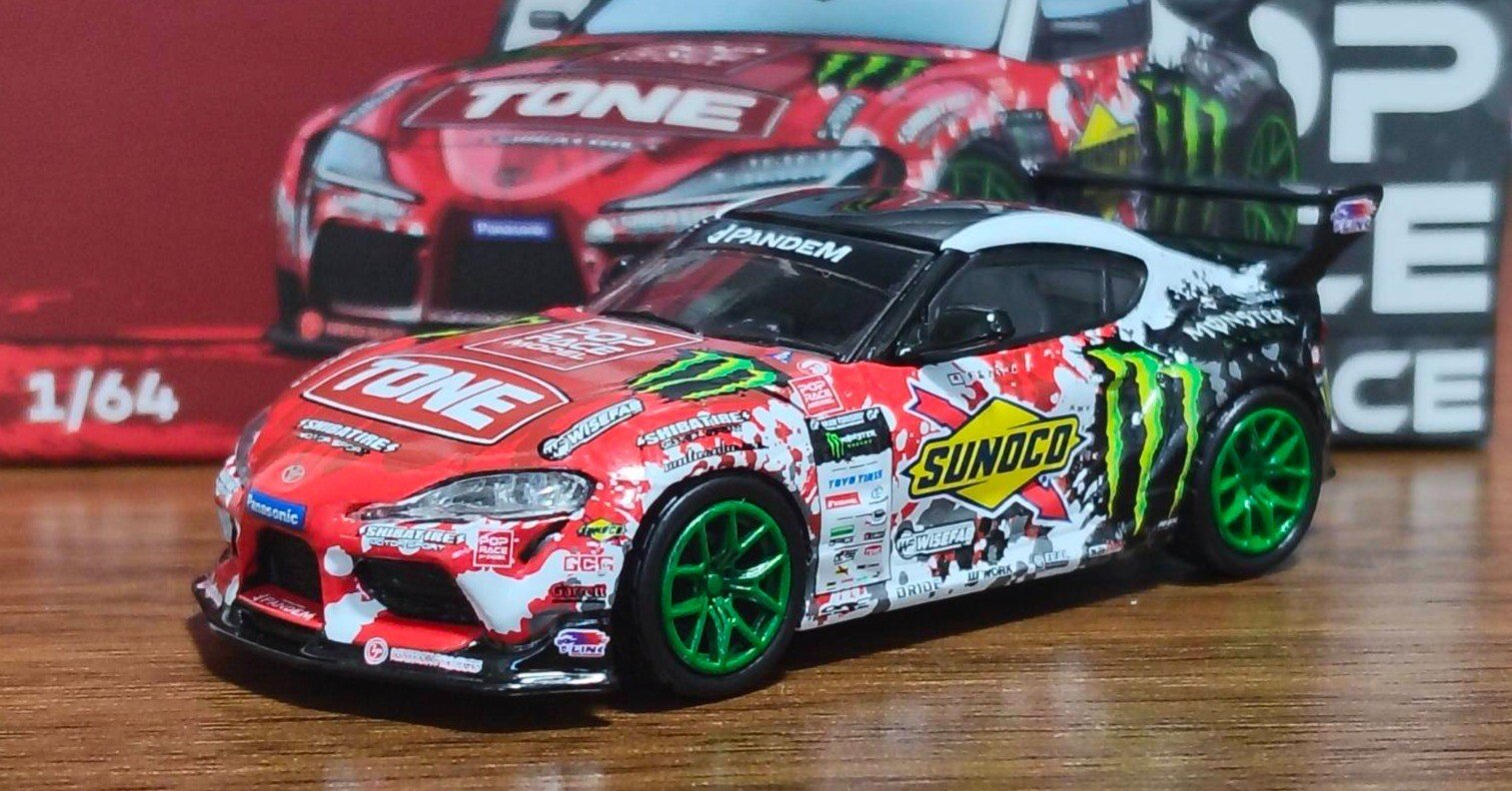 【GD】 POP RACE 1/64 PANDEM GR SUPRA D1GP 2024 Daigo Saito｜岡田衛