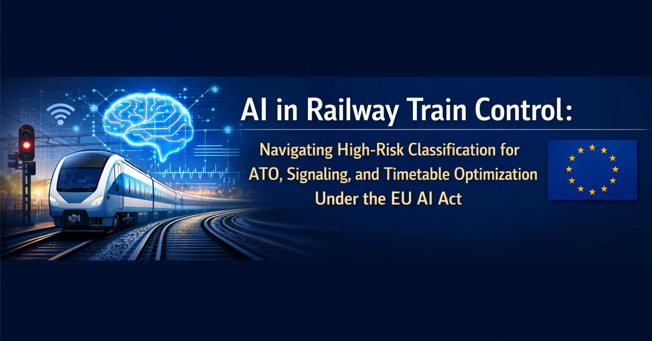 AI in Railway Train Control: Navigating High-Risk Classification for ...