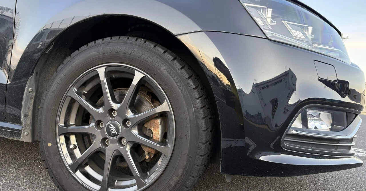 6R型VWポロ（5代目）にスタッドレスタイヤを装着しました｜すだじい