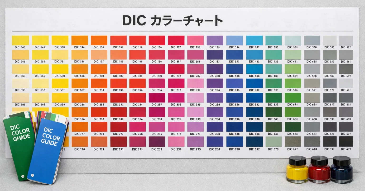 画材 DIC process color guide 1000 10, 11, 12 Corporate] The 'DIC of Ink' is no more. The true identity of the