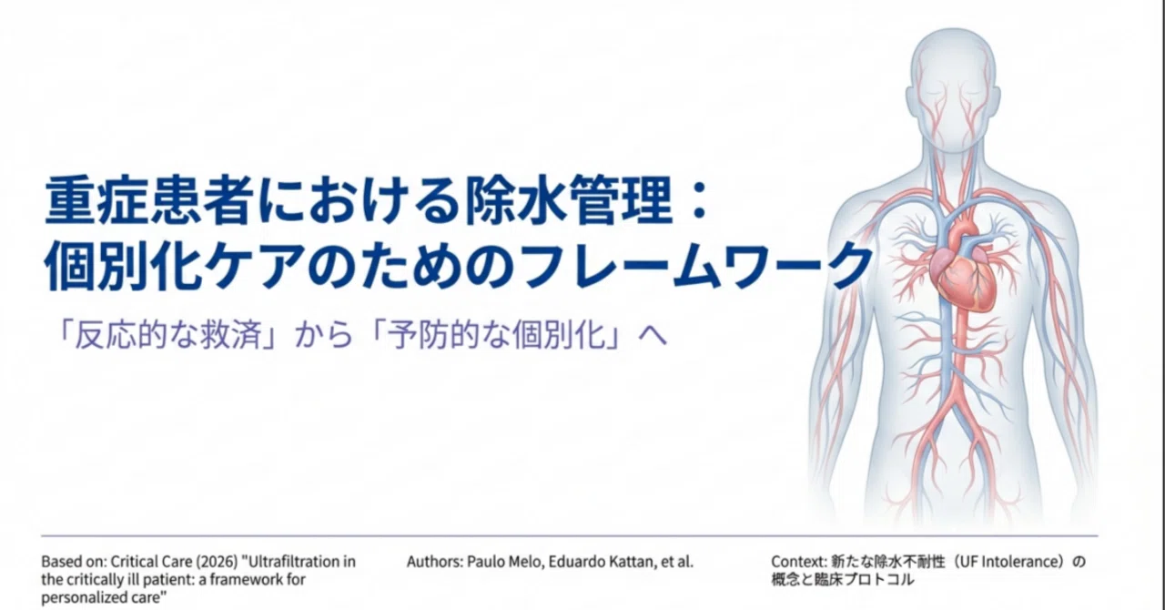 血管はただのパイプではない」——グリコカリックス障害と炎症から
