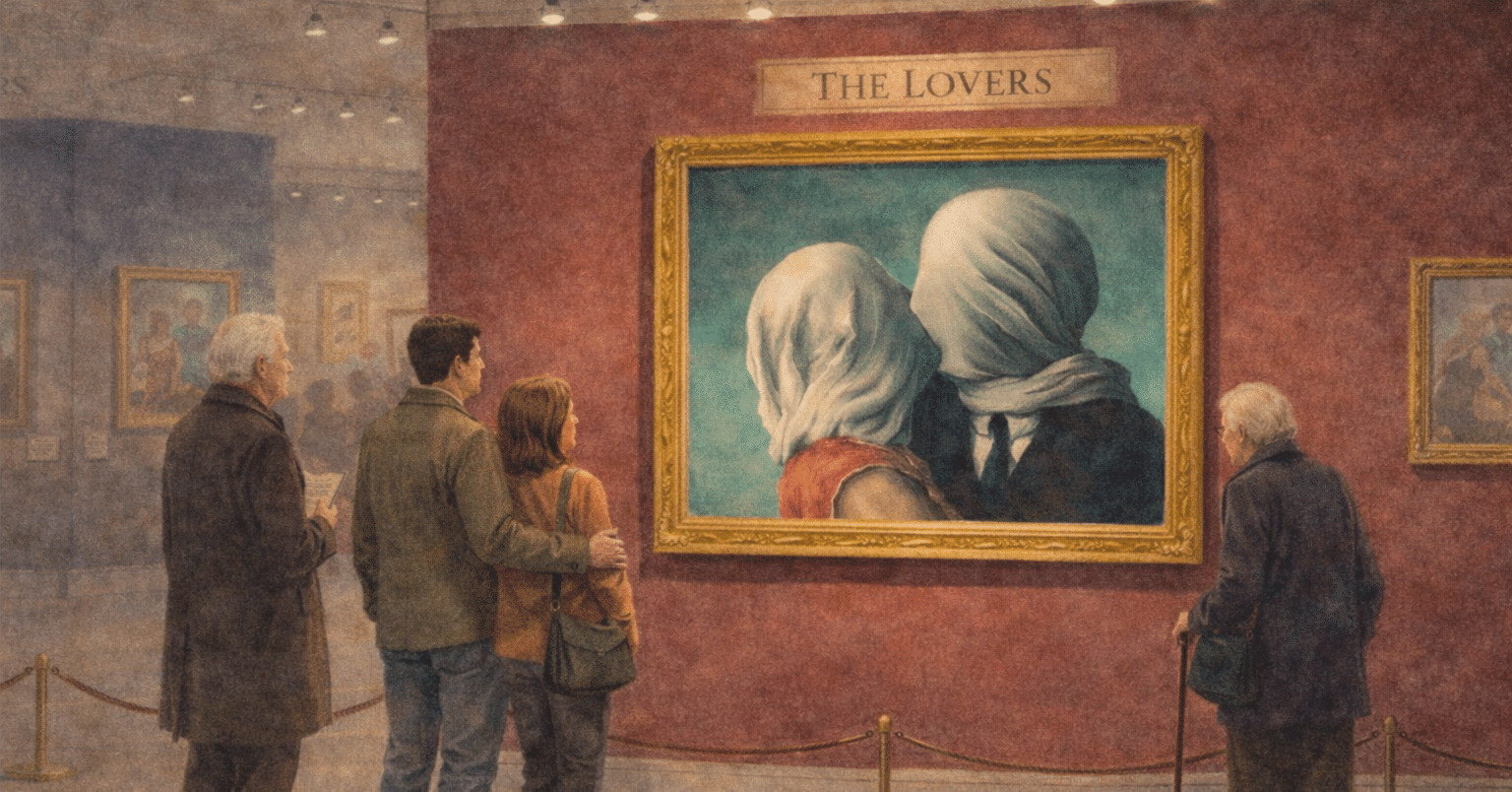 白い布のキス――ルネ・マグリット《レ・ザマン》が問いかけるもの｜東京