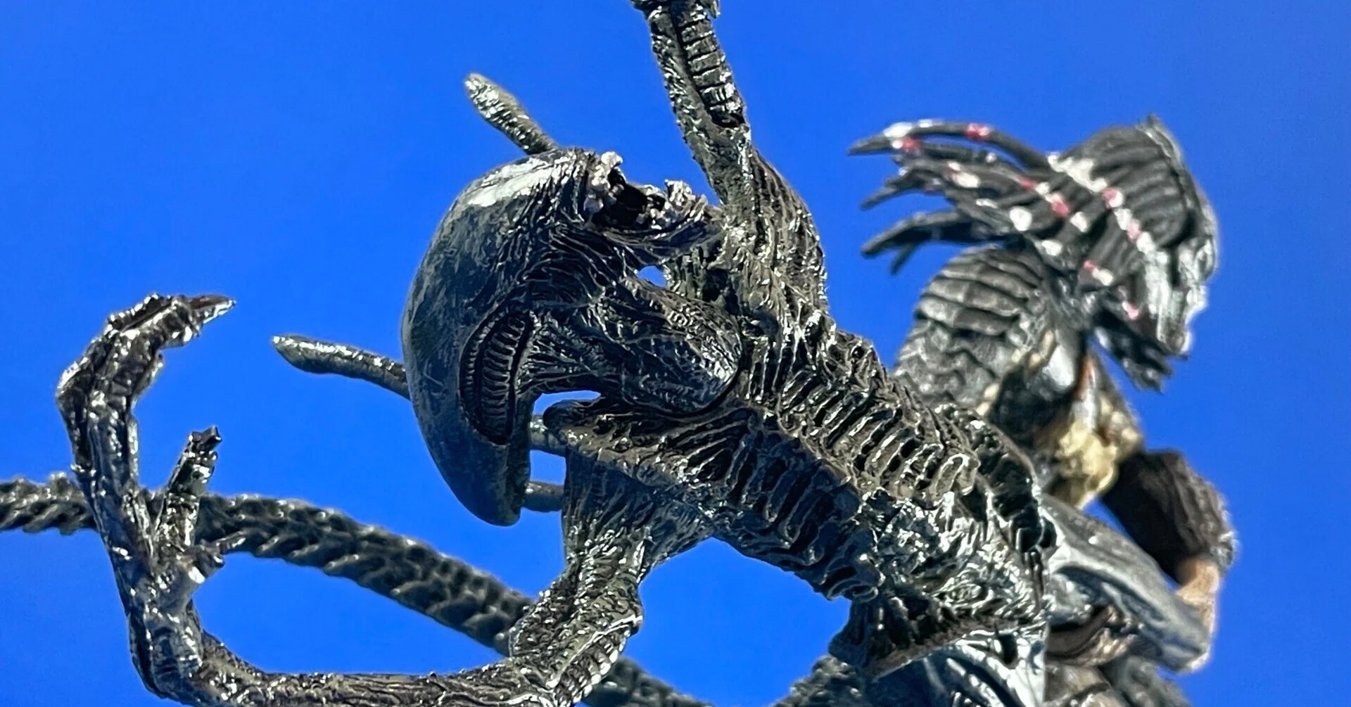 未開封・3点セットMcFarlane AVプレデター＆エイリアンジオラマ McFarlane Toys - Movie Maniacs Series 5 - Alien & Predator Deluxe