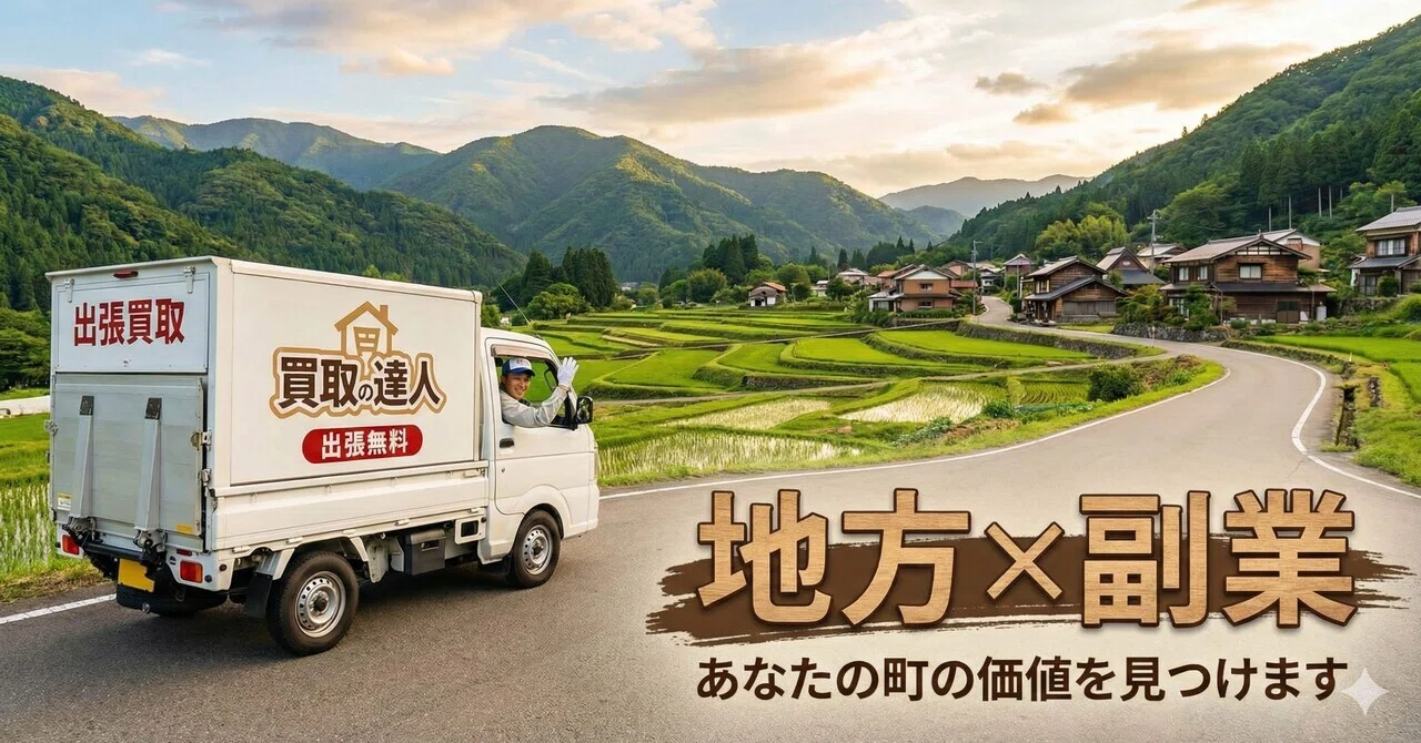 地方×副業】出張買取を週末だけで始めて本業収入を超えた全記録 