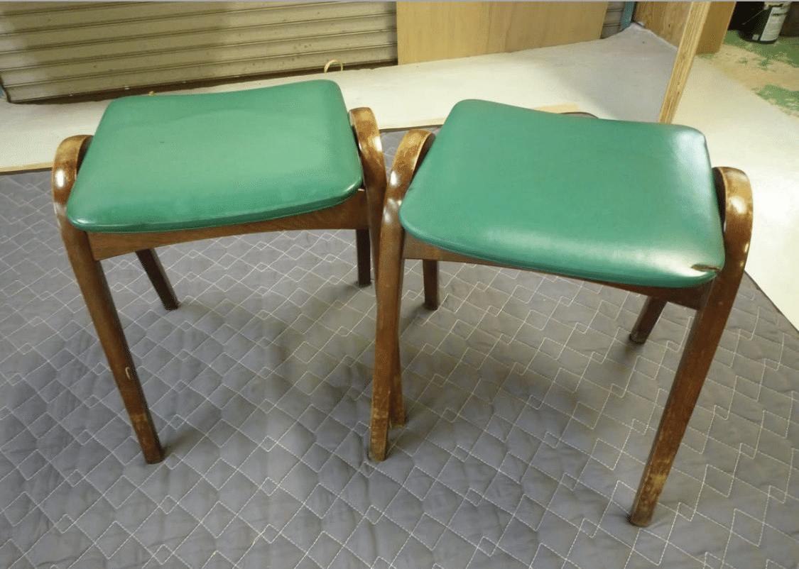 張替日記｜パイピングがやっぱりかわいいよね ～秋田木工スタッキング