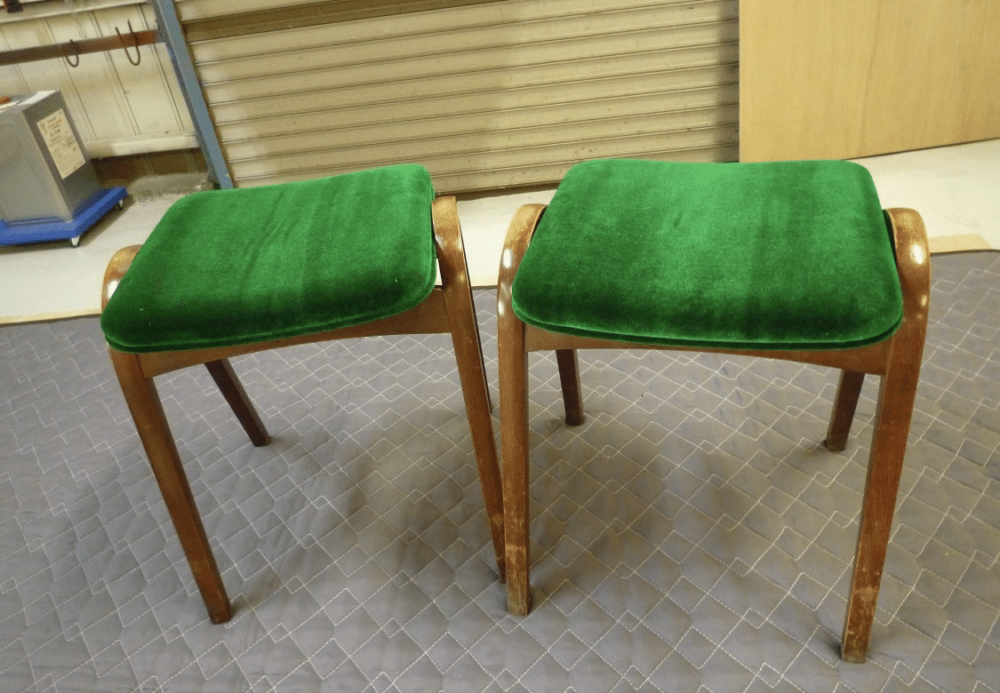 張替日記｜パイピングがやっぱりかわいいよね ～秋田木工スタッキング