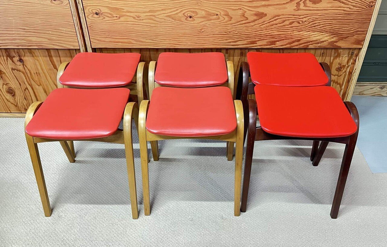 張替日記｜パイピングがやっぱりかわいいよね ～秋田木工スタッキング