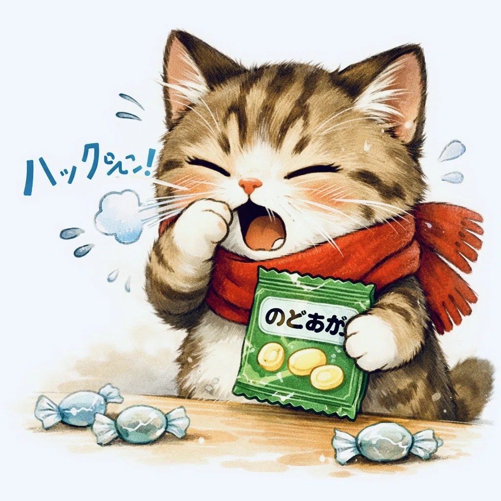 喉飴🍬のどあめ』【noteつぶやきしりとりエッセイ#00214】｜ともとも