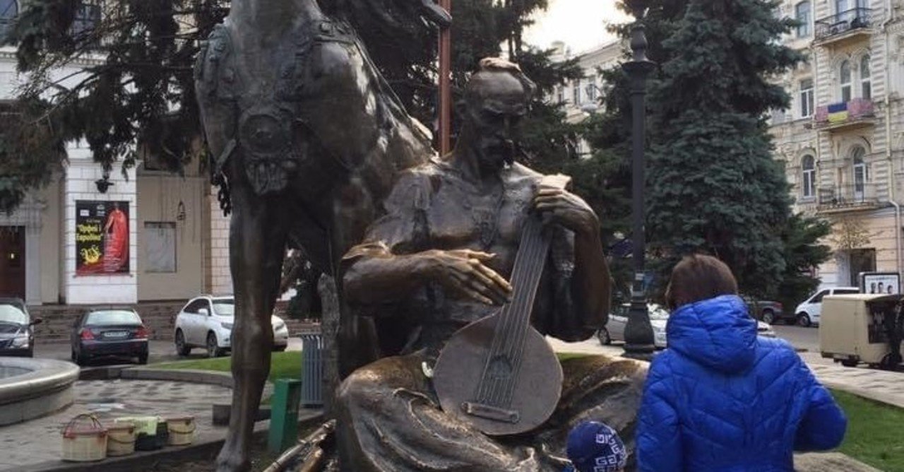 ロシアとウクライナの違い Dama S Ptichkoy Note