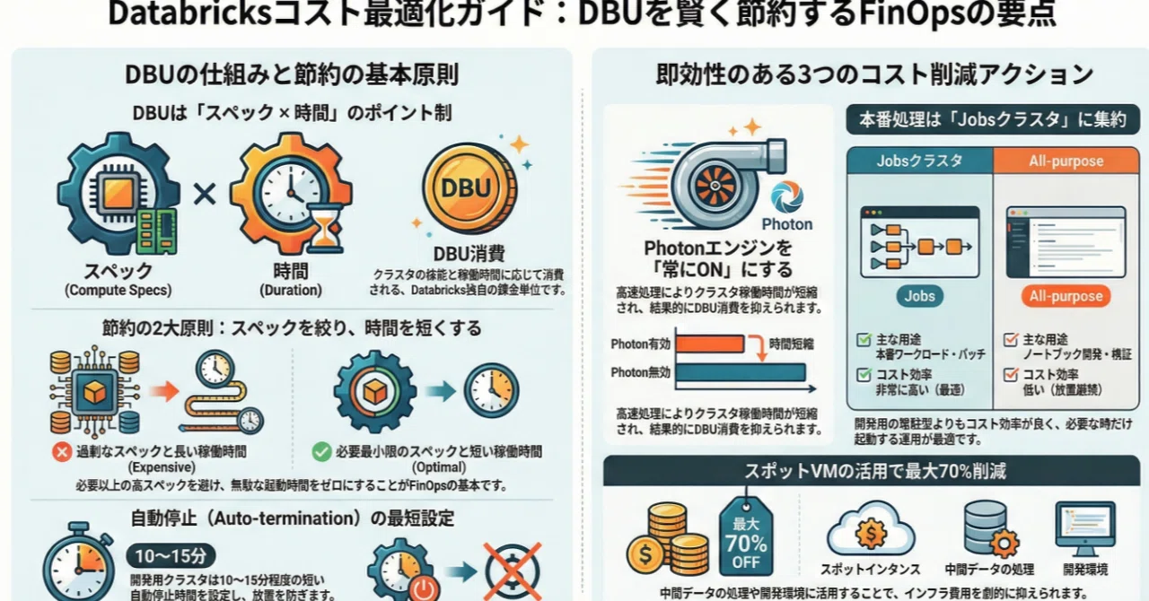 Azure × Databricks ~コスト最適化（FinOps × Databricks） DBUの正体~｜Mellow Launch