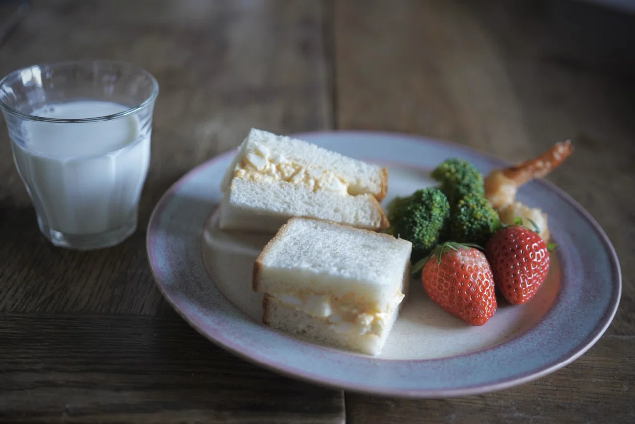 卵サンドが美味しい朝ごはん。たくさん作り置きをした日。｜atelier.kasi