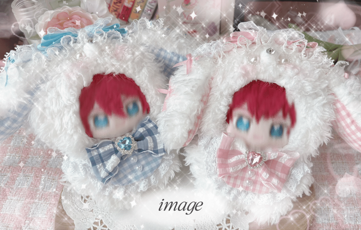 ぬい服10cm〜12cm用型紙頒布🐰💖｜タル🌙ぬい服屋さん