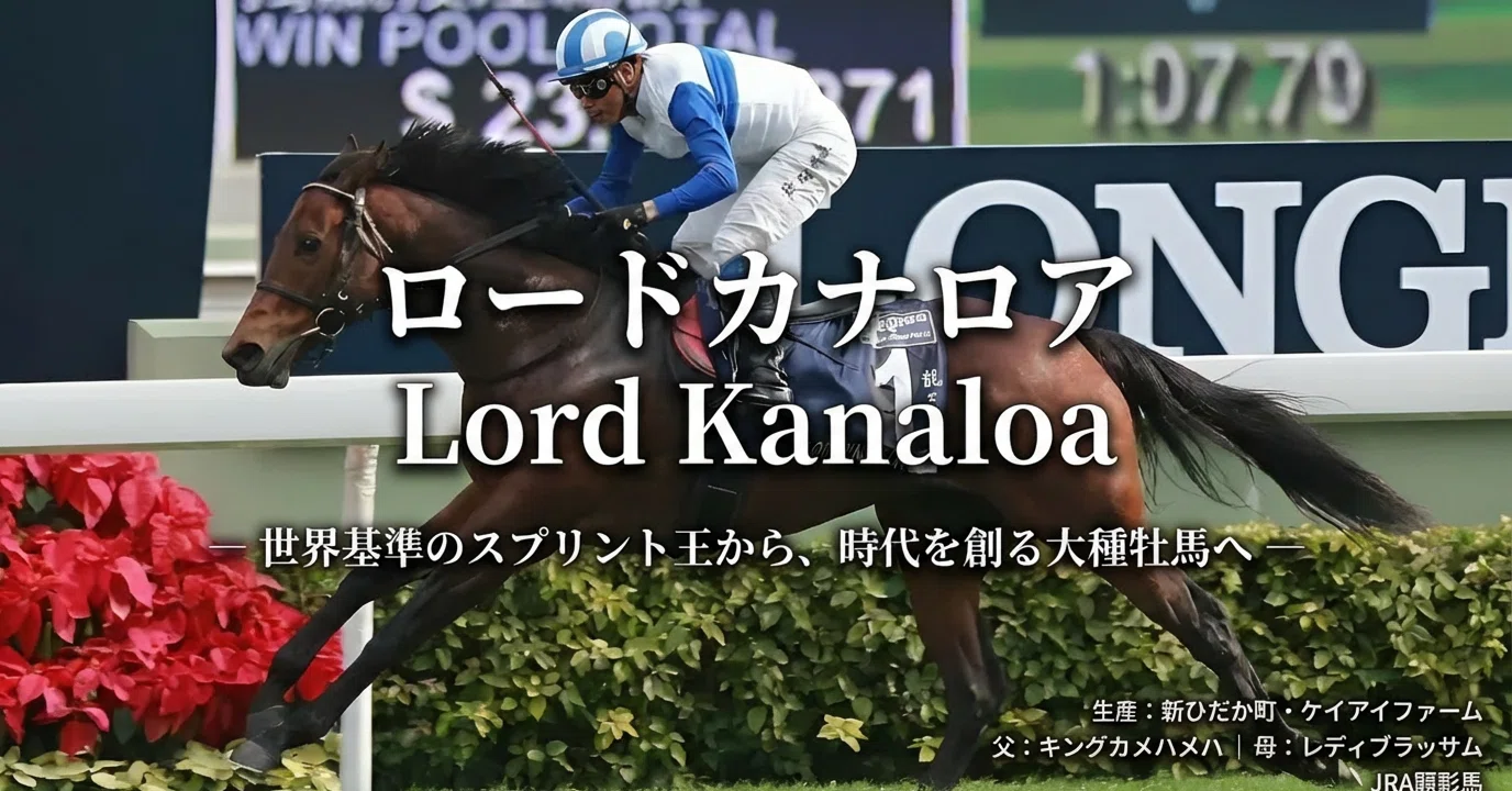 ロードカナロア ― 世界基準のスプリント王から、時代を創る大種牡馬へ