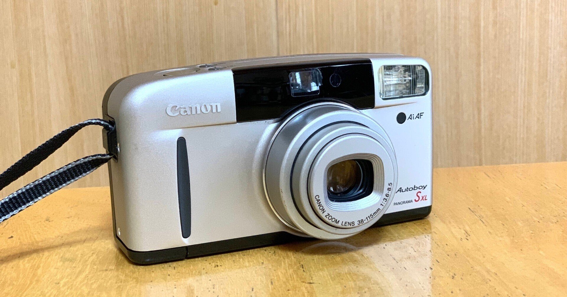 CANON　AutotodayS　パノラマ　コンパクトフィルムカメラ　現状品　通電確認のみ Canon Autoboy ZOOM105 通電のみ確認 フィルムコンパクト フィルム