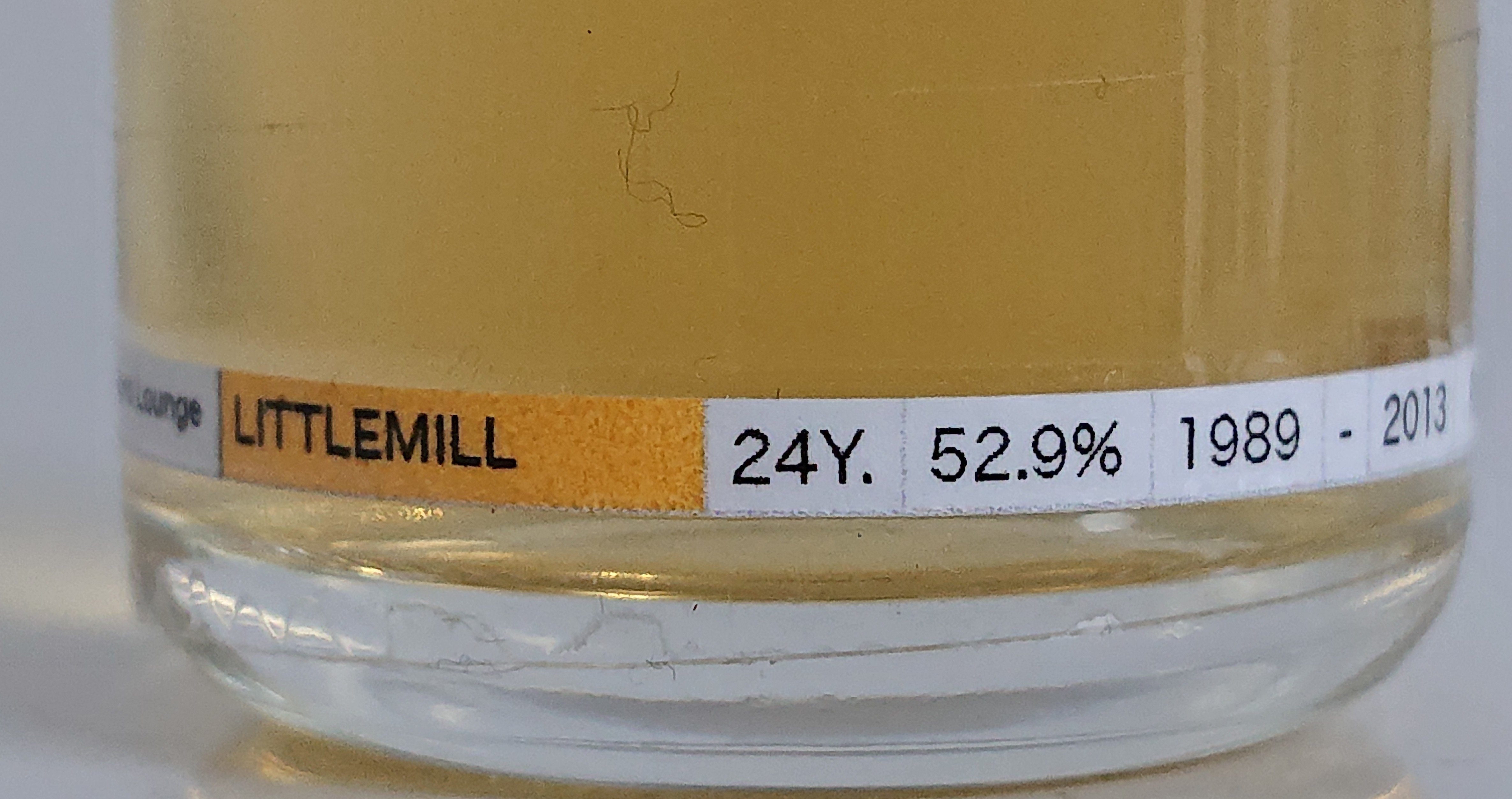 No.17】リトルミル 1989 24年 52.9％ / ウイスキーエージェンシー