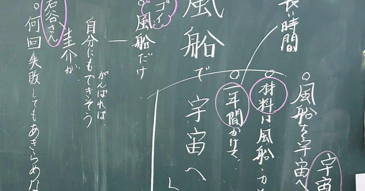 教材分析】風船で宇宙へ(光村図書4年）｜青木 友彦