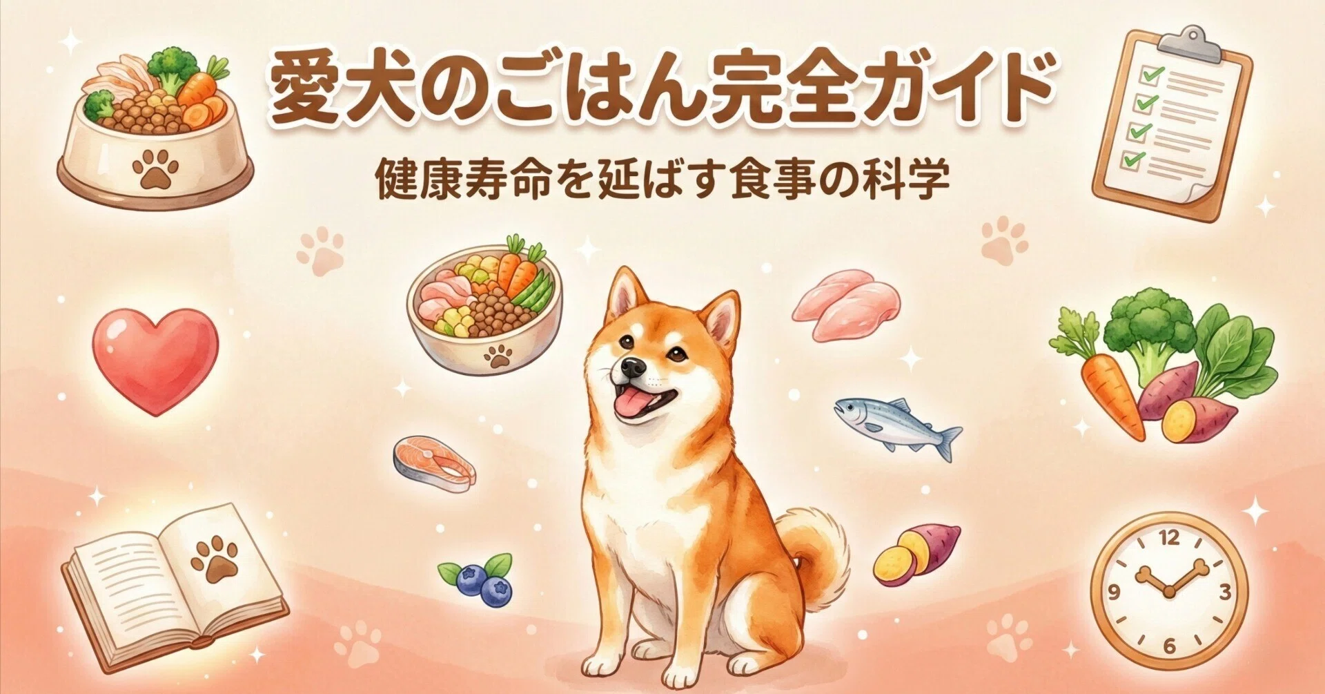 ??️ 【保存版】これだけは知っておこう！愛犬のご飯完全ガイド 