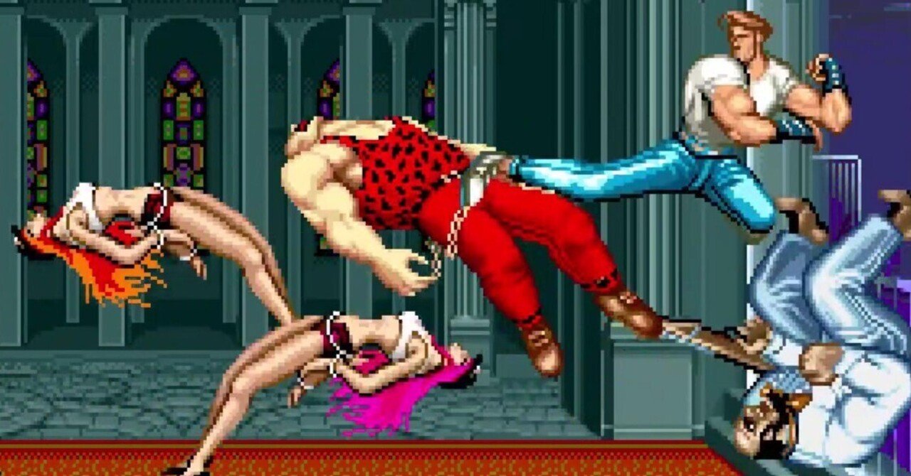 ファイナルファイトをはじめて1コインクリアした時、リアルに視界が歪んだ話｜むくろ(ΦωΦ)