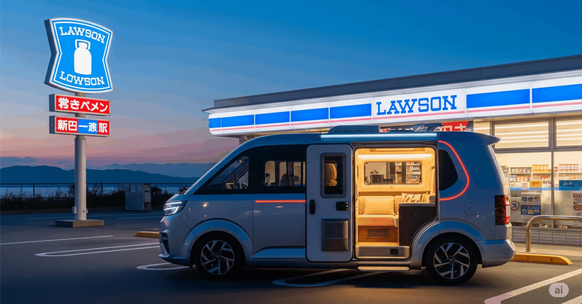 Advancing Convenience Store 2.0 Special (2): Car Camping at Lawson