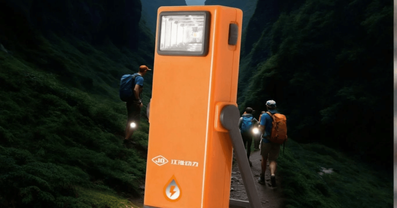 水を注ぐだけで、120時間光り続ける未来の【非常用ライト】｜充電不要