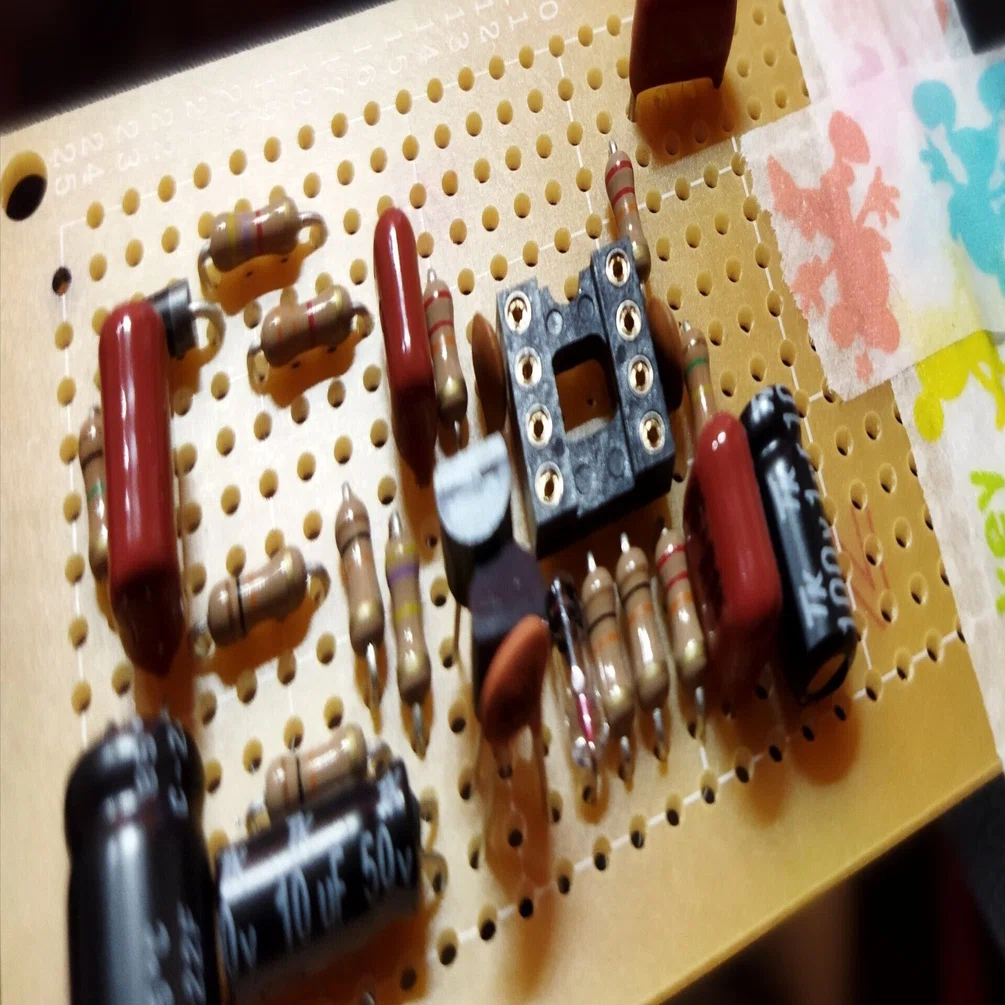 自作エフェクター】初心者が名機「OCD」のクローンを作ってみた製作