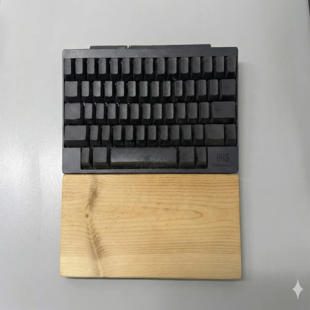 5,000→￥200以下！キーボード用のパームレストはDIYがおすすめ｜ふつ