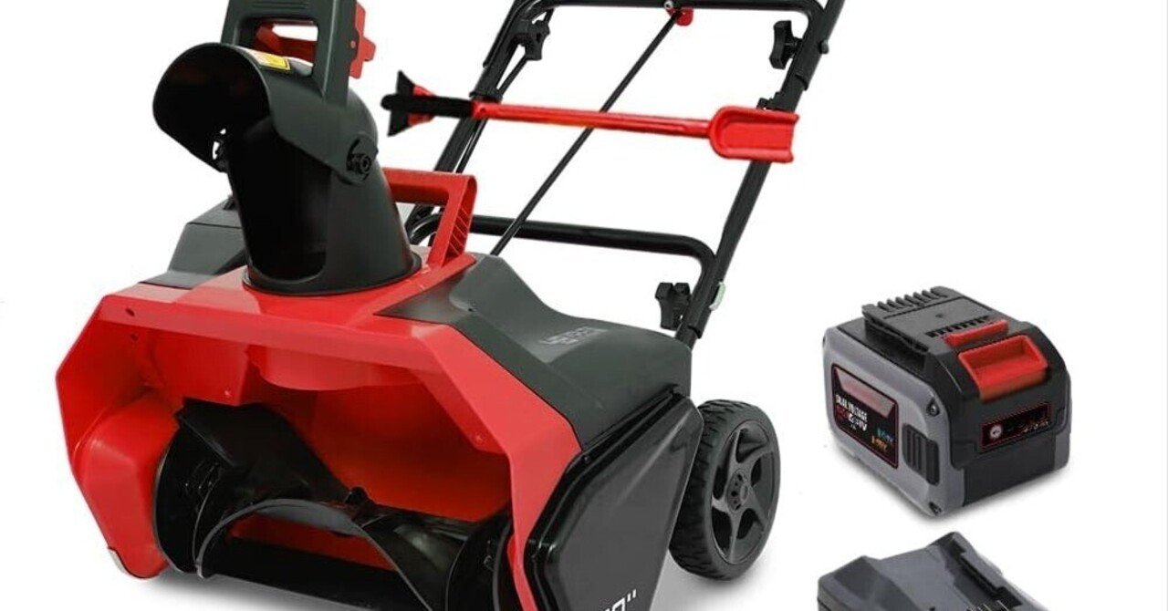 電動除雪機SNE402本音レビュー｜女性でも使える軽量15.3kgで雪かき時間