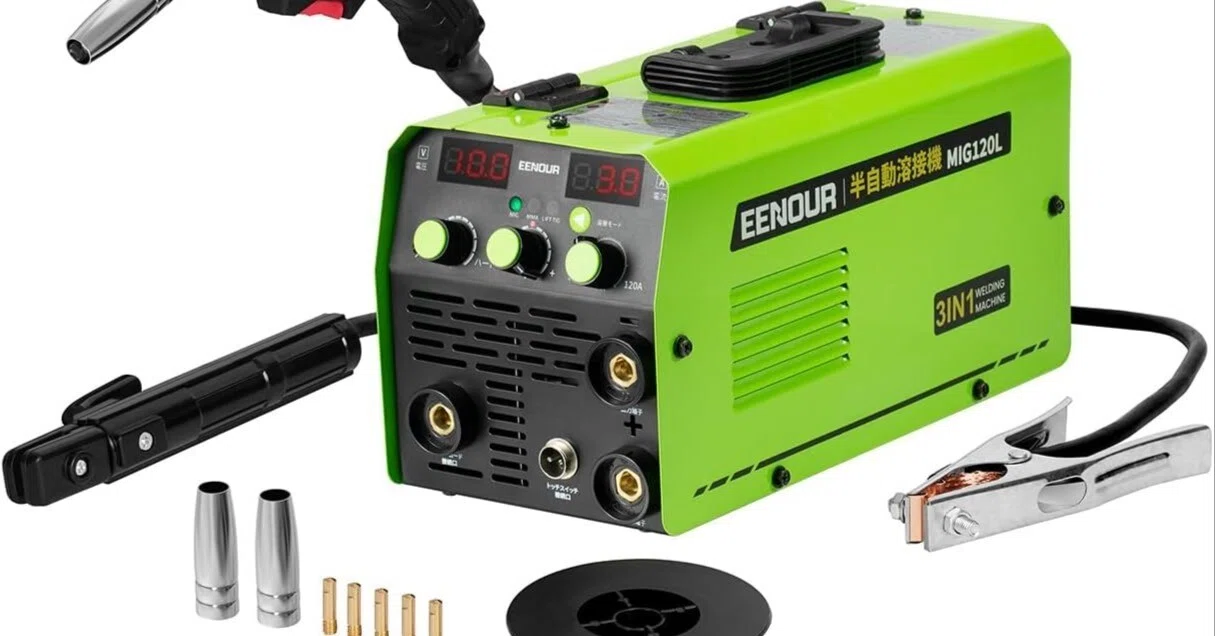 ② EENOUR 半自動溶接機 MIG120L 新型○新品・未使用・内容物 ② EENOUR 半自動溶接機 MIG120L 新型○新品・未使用・内容物