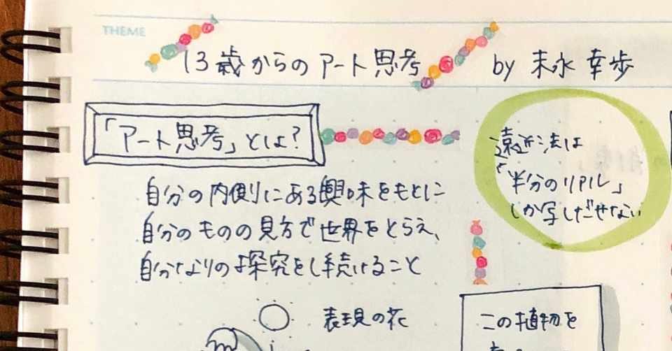 本 13歳からのアート思考 Itotanu Note