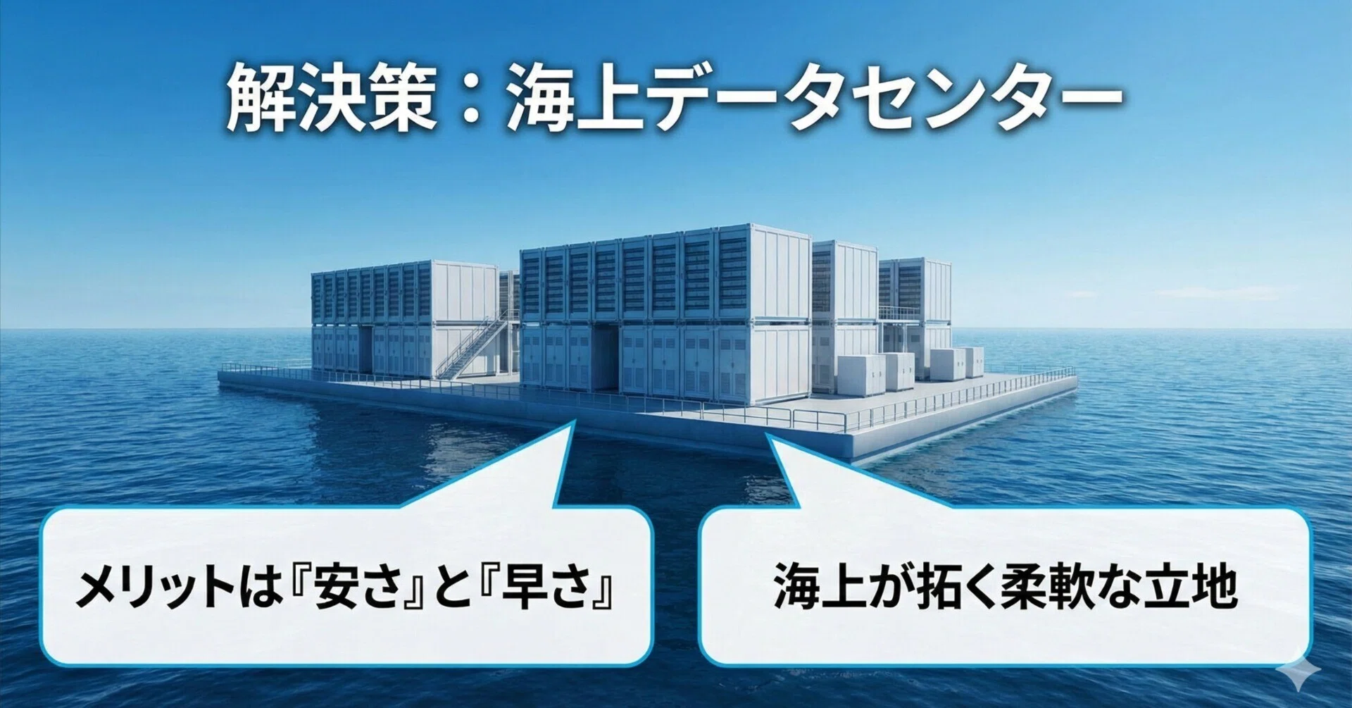 海上に浮かぶデータセンターが始動 日本郵船の海運技術で新市場開拓｜moka