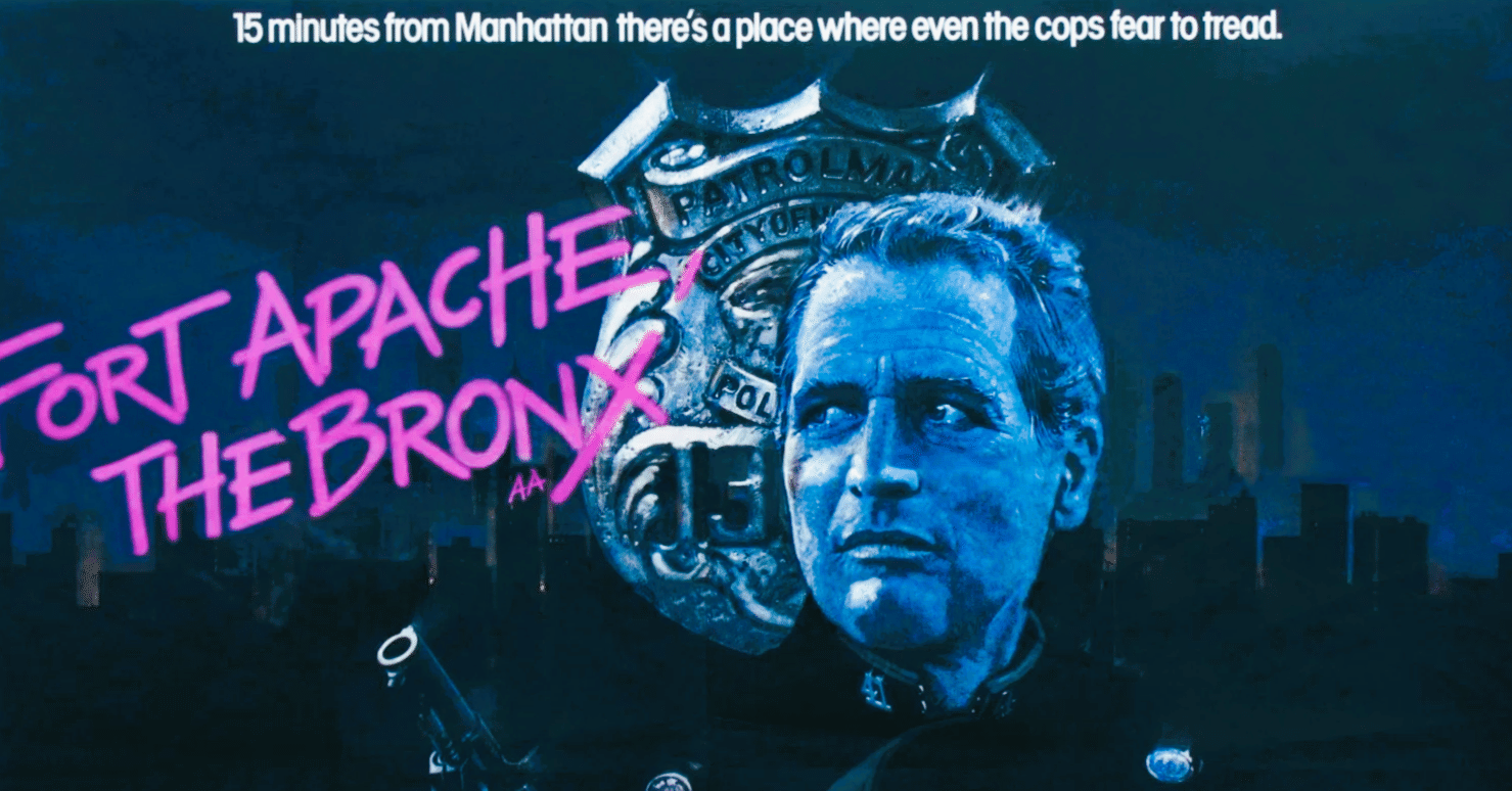 アパッチ砦・ブロンクス　USオリジナル映画ポスター アパッチ砦・ブロンクス USオリジナル映画ポスター アパッチ砦