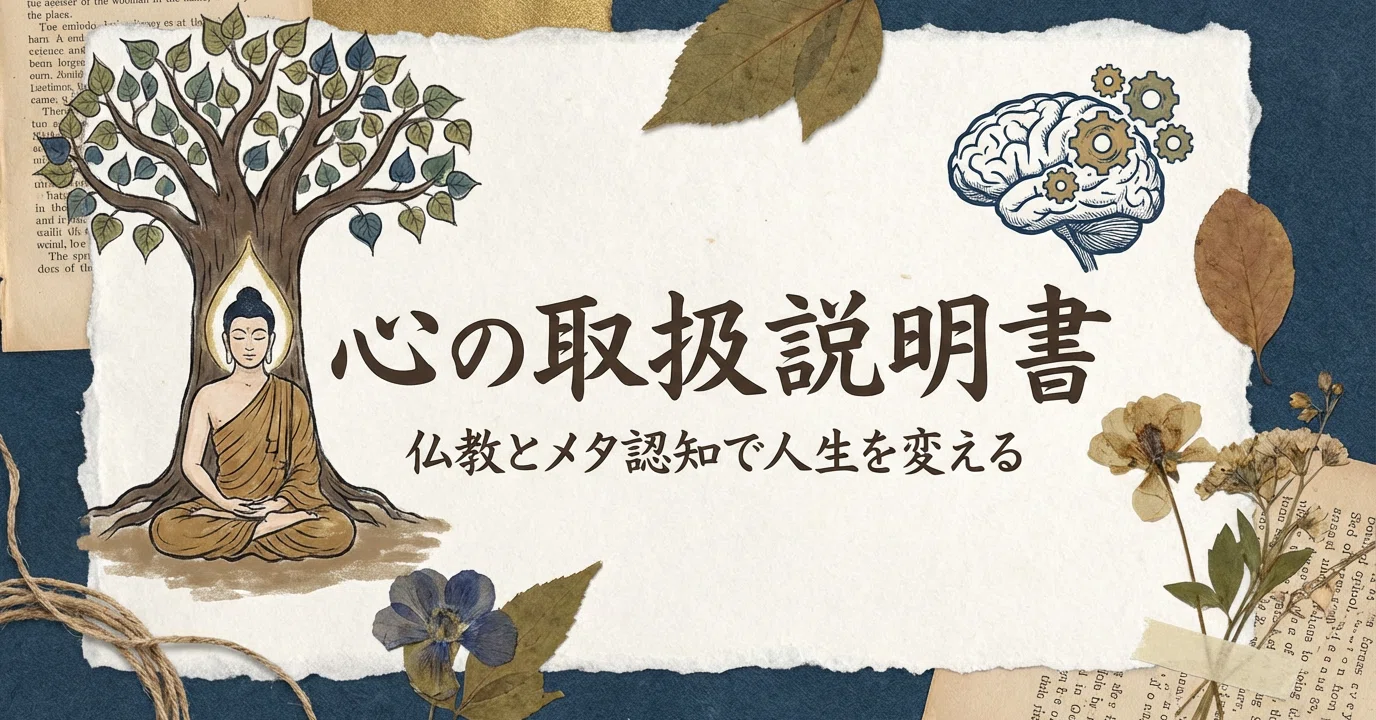 心の取扱説明書：仏教とメタ認知で人生を変える｜チエロ｜AIと考え方で 