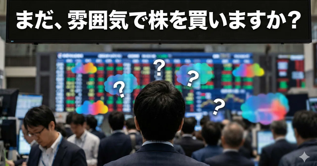 まだ、雰囲気で株を買いますか?|今年は小吉