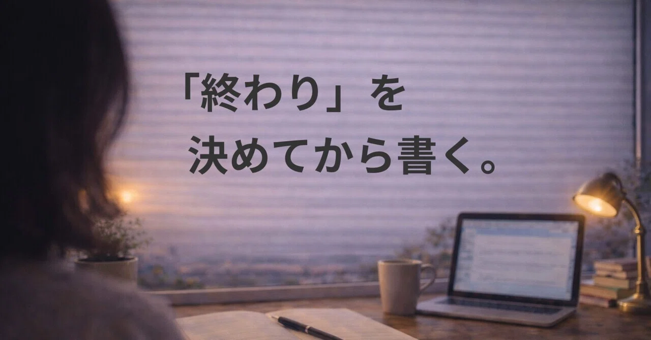一行を書いたあと、「戻ってこれる場所」を決めておく｜AI仕事の実践ノート
