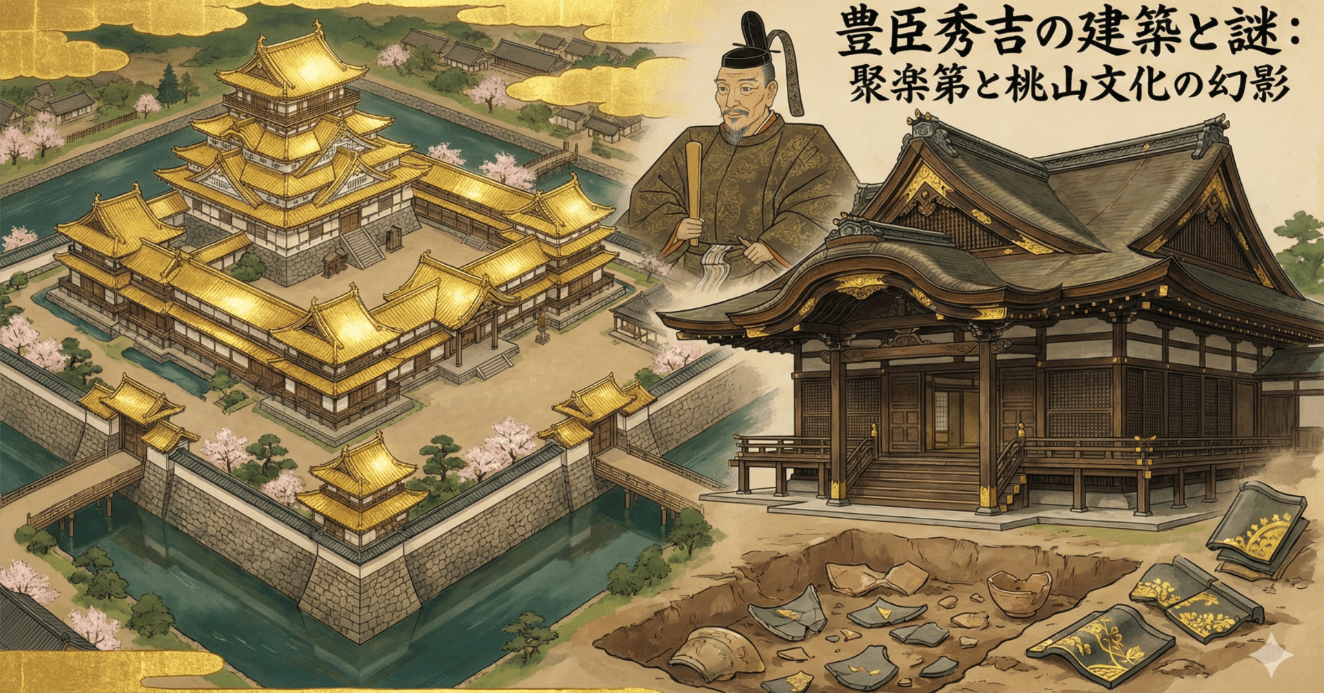 o61 豊臣秀吉が描いた幻影：建築視点で読み解く聚楽第と桃山建築の謎