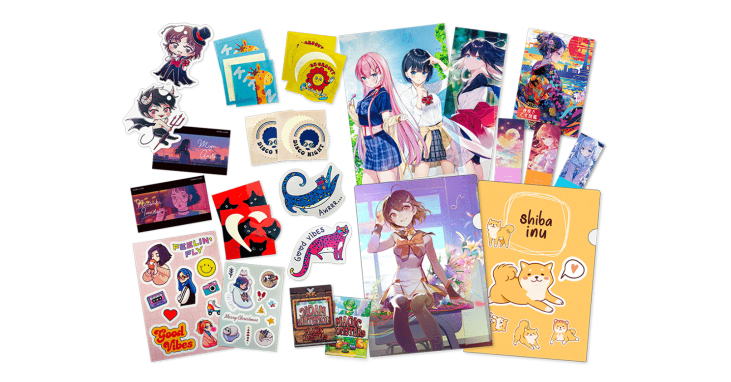 クリアファイルからステッカーまで。「日常に馴染むノベルティ」のご